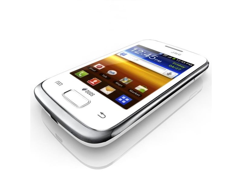 Mobile Samsung S6102 Galaxy DUOS - Dual SIM - White